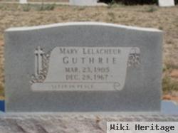 Mary Lelacheur Guthrie