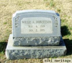 William A. "willie" Robertson