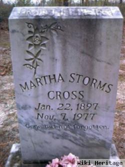 Martha Storms Cross