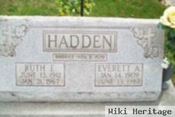 Everett A Hadden