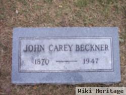 John Carey Beckner