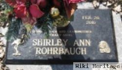 Shirley Ann Feeser Rohrbaugh