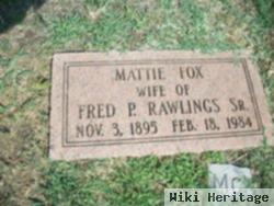 Mattie Fox Rawlings