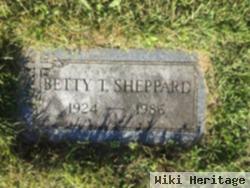 Betty Tebow Sheppard