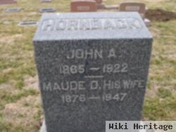 Maude D Johnson Hornback