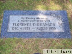 Florence D. Branson