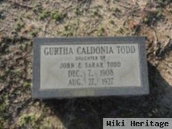 Gurtha Caldonia Todd