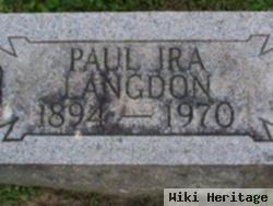 Paul Ira Langdon