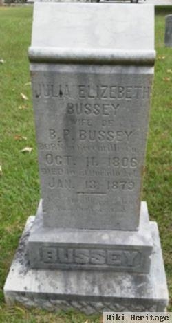 Julia Elizabeth Zachery Bussey