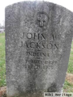 Sgt John W. Jackson