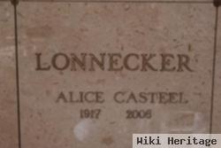 Alice Casteel Lonnecker