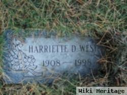 Harriette A Dall West