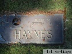 Julia Mae Haynes