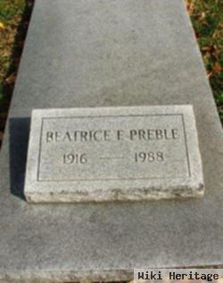 Beatrice F. Shelp Preble