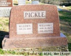 William F. Pickle