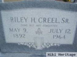 Riley Henry Creel, Sr