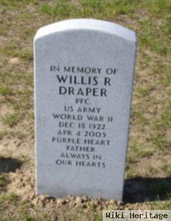 Pfc Willis Robert Draper