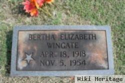 Bertha Elizabeth Wilson Wingate