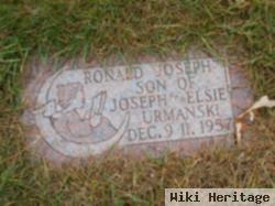 Ronald Joseph Urmanski