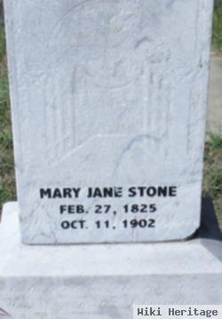 Mary Jane Burcham Stone
