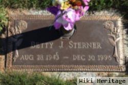 Betty J Miller Sterner