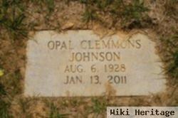 Opal Clemmons Johnson