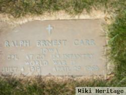 Ralph Ernest Carr