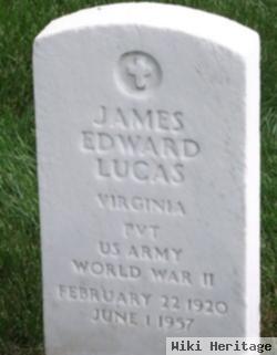 Pvt James Edward Lucas