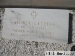 Pfc George E. Etzler