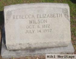 Rebecca Elizabeth "bep" Wilson