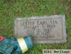 Lester Earl Via, Sr