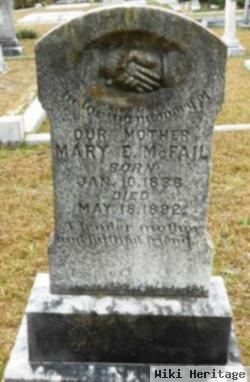 Mary E. Mcfail