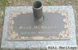 Maxie Mcwilliams