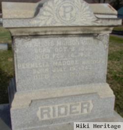 Permelia Maddox Rider