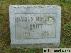 Marion Kathryn Minturn Britt