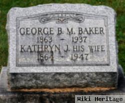 George B M Baker