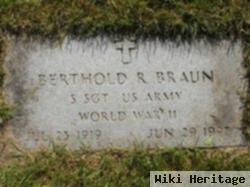 Berthold R Braun