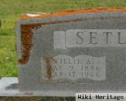 William Abram "willie" Setliff