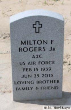 Milton F Rogers, Jr