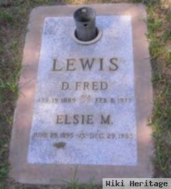 Elsie M. Lewis