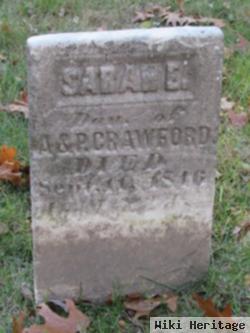 Sarah E Crawford