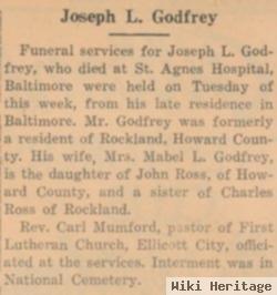 Joseph L Godfrey