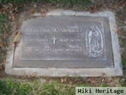 Atanasia A. Vasquez