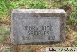 Mary Jane Samples