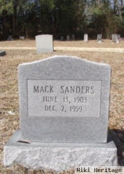 Mack Sanders