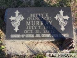 Betty Katherine Hancock Murray