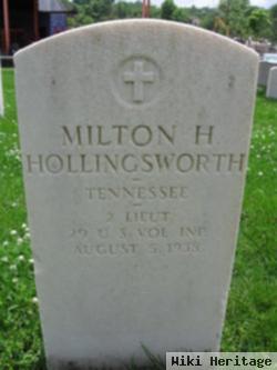 Milton H Hollingsworth