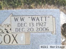 W. W. "watt" Wilcox