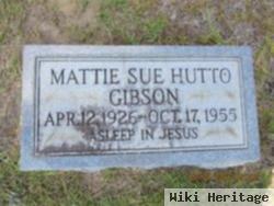 Mattie Sue Hutto Gibson