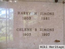 Harry H Simons